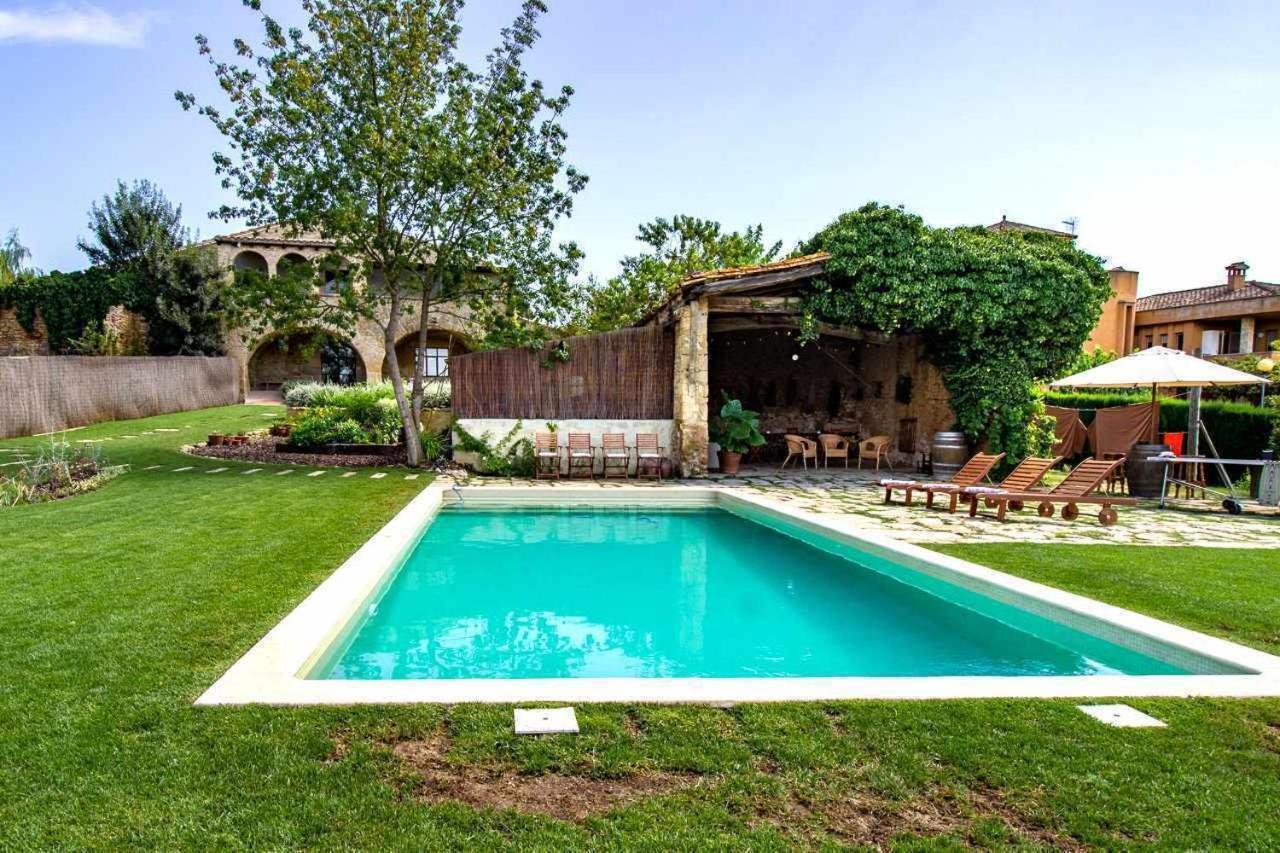 Masia Can Grau Habitaciones Con Desayuno Inlcuido Vilafreser Buitenkant foto